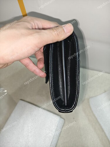 YSL classic cassandre chain wallet in grain de poudre leather-4