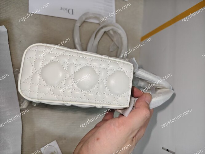 Dior Mini Lady Dior Bag with Chain-3