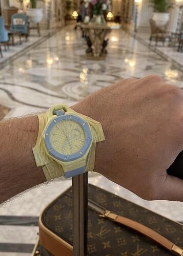 Swatch x Audemars Piguet   AP Swatch Royal Pop watch