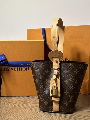 LV All In BB M12925 16×18×12cm cheap designer bag
