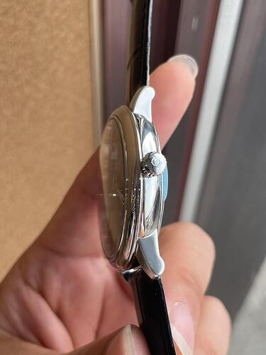 Omega De Ville Prestige black dial leather strap watch - 2 Omega De Ville Prestige (4)