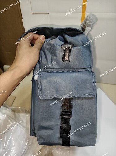 Prada Explore Re-Nylon and leather backpack-4