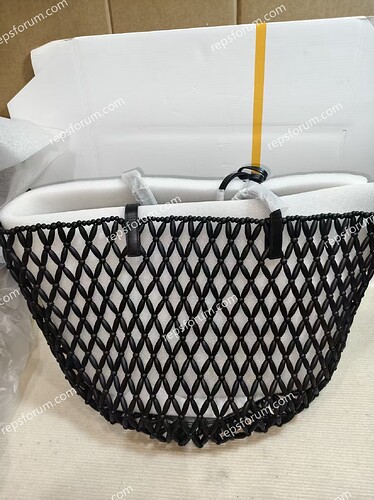YSL Panier Medium Beaded Tote Bag-2