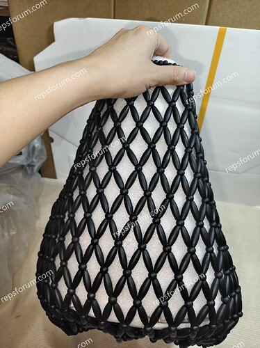 YSL Panier Medium Beaded Tote Bag-4