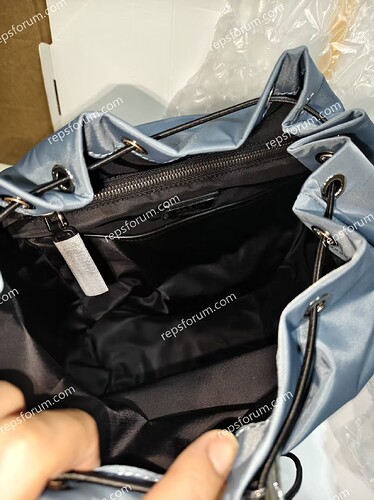 Prada Explore Re-Nylon and leather backpack-6