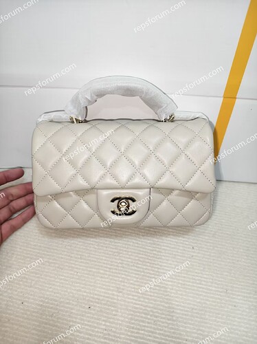 CHANEL Mini Classic Handbag With Top Handle-1